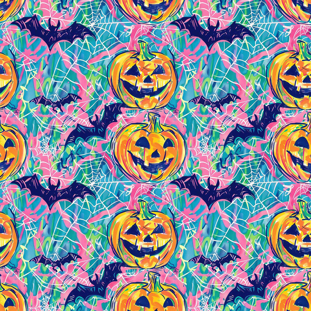 Preppy Halloween Bats Mini Bottle Wrap Set on Mini La Marca Prosecco