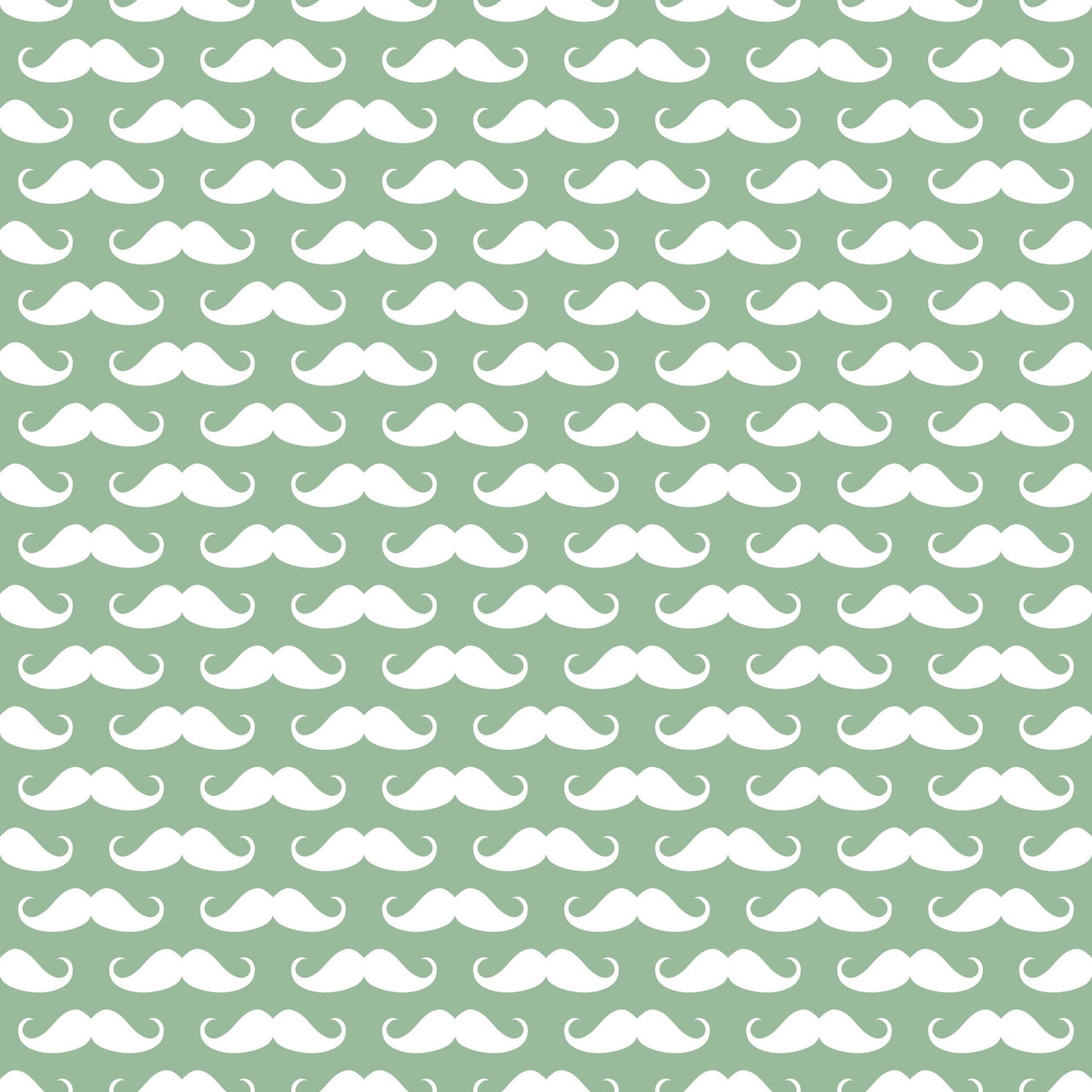 Mustaches Bottle Wrap on Champagne Bottle