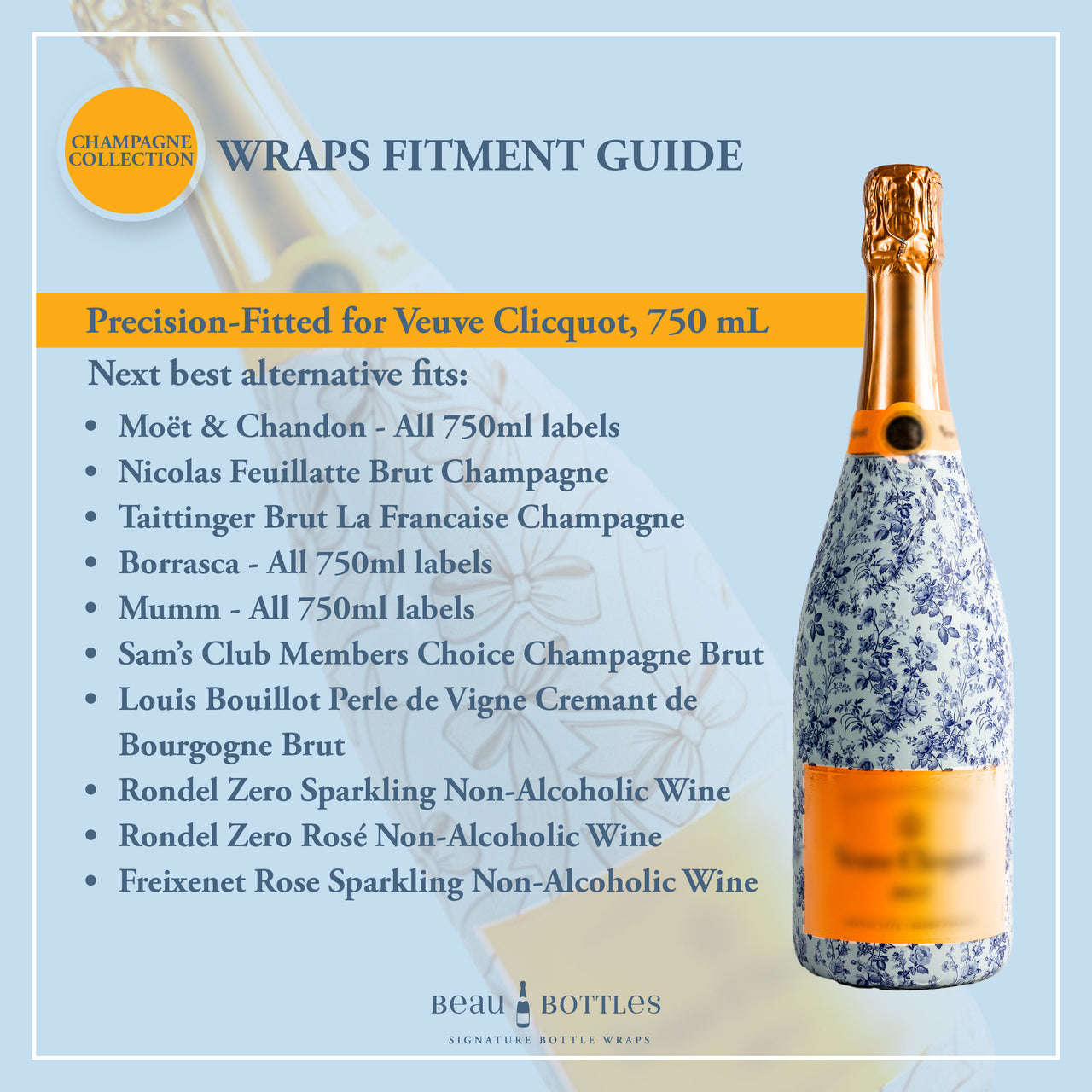 Beau Bottles Strawberry Soiree- Champagne Collection