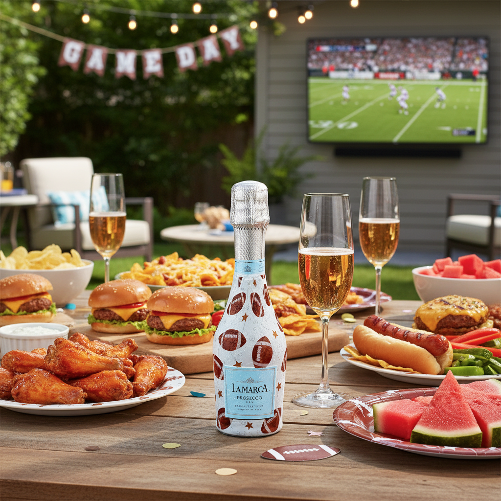 Footballs Mini Prosecco Wraps (Set of 3)