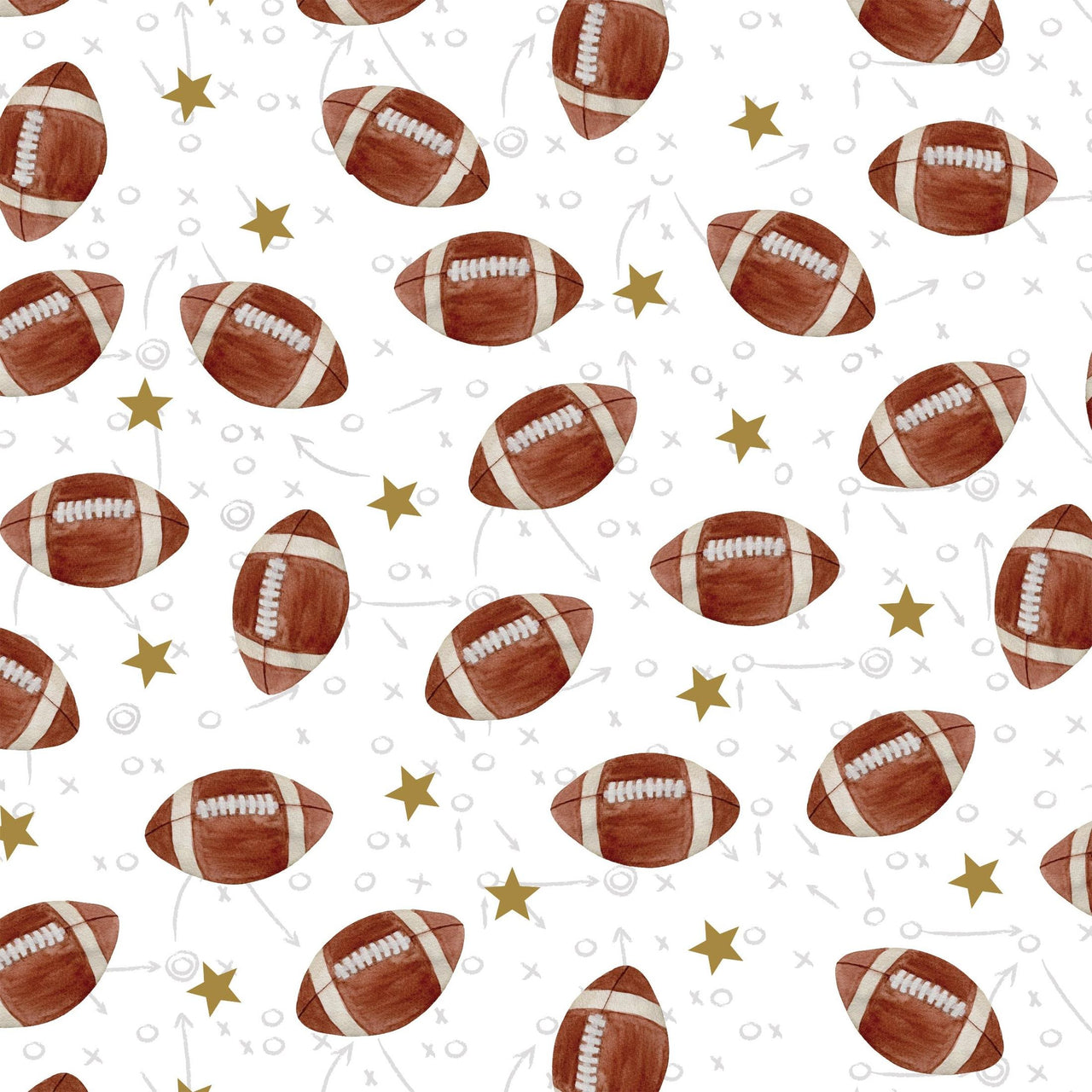 Footballs Bottle Wrap on Champagne Bottle
