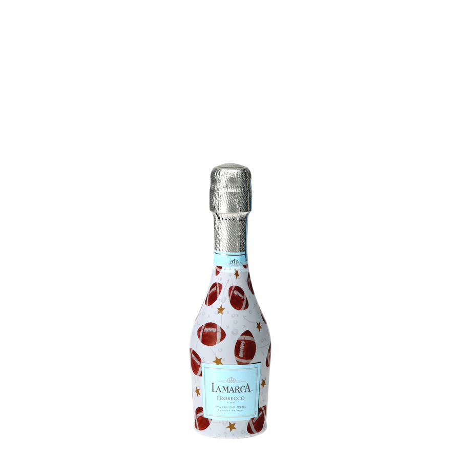 Footballs Mini Prosecco Wraps (Set of 3) — 360 view