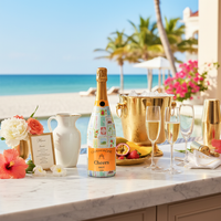 Thumbnail for Little Blue Designs From FL with Love Champagne Bottle Wrap