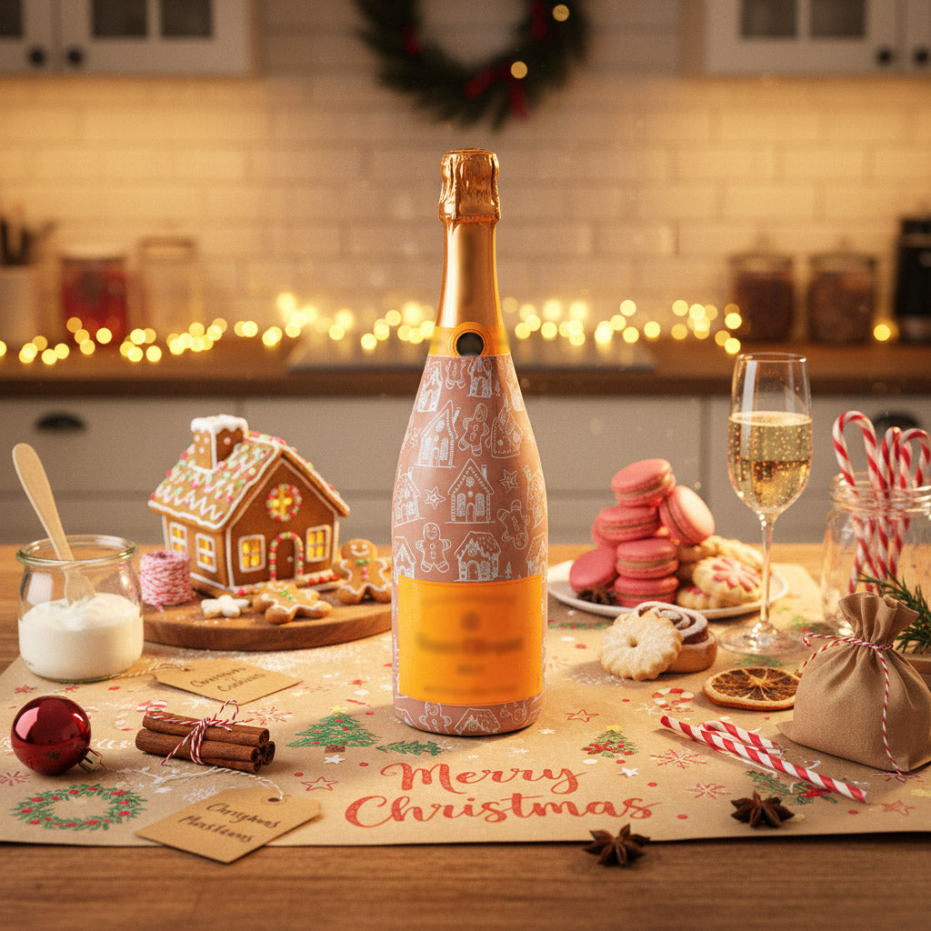 Beau Bottles Gingerbread Village - Champagne Collection