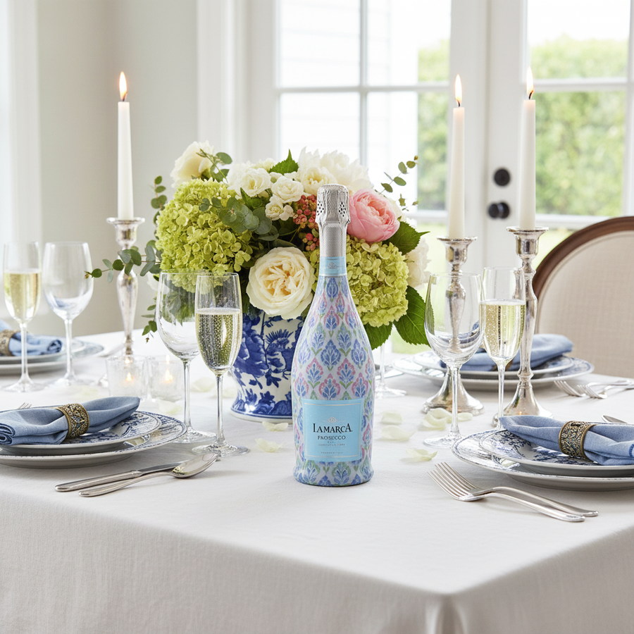 Beau Bottles Grandmillennial Pastel Jewels - Prosecco Collection