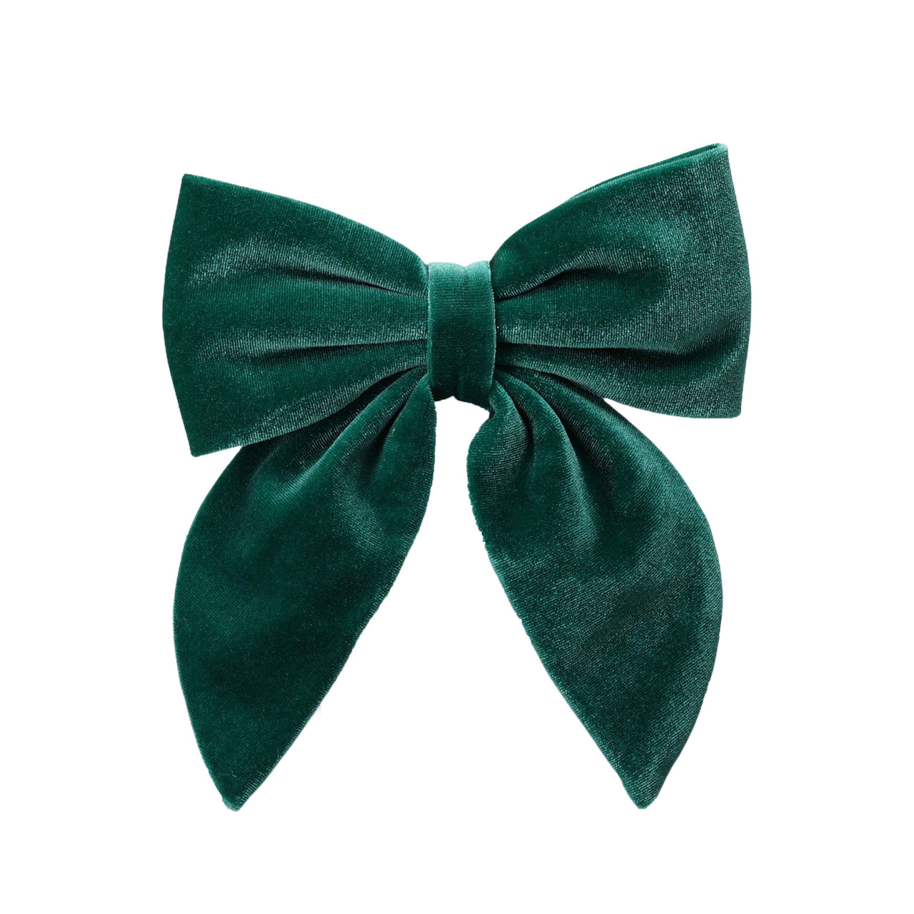 Beau Bottles Green Velvet Bottle Bow
