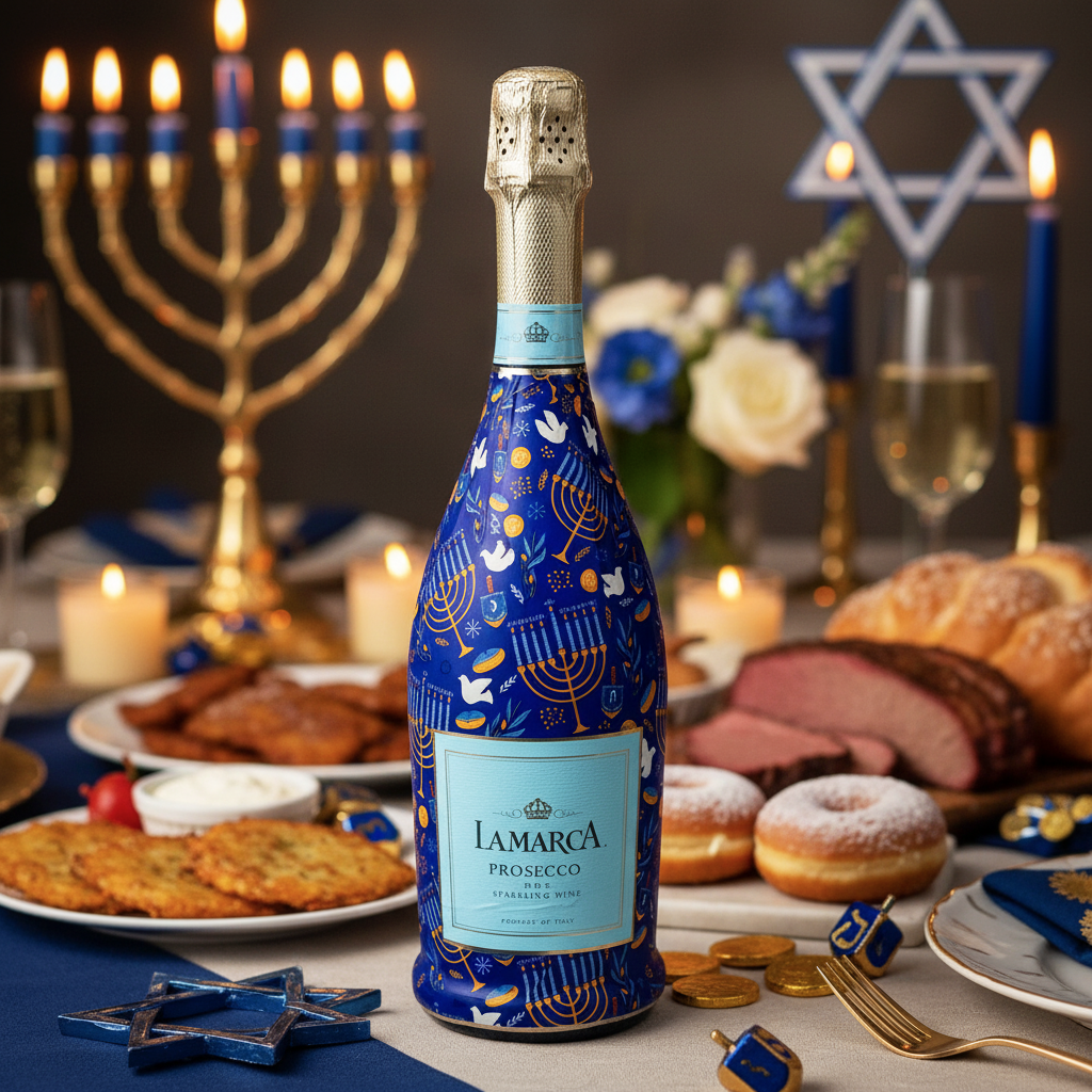 Beau Bottles Limited Edition Hanukkah - Prosecco Collection