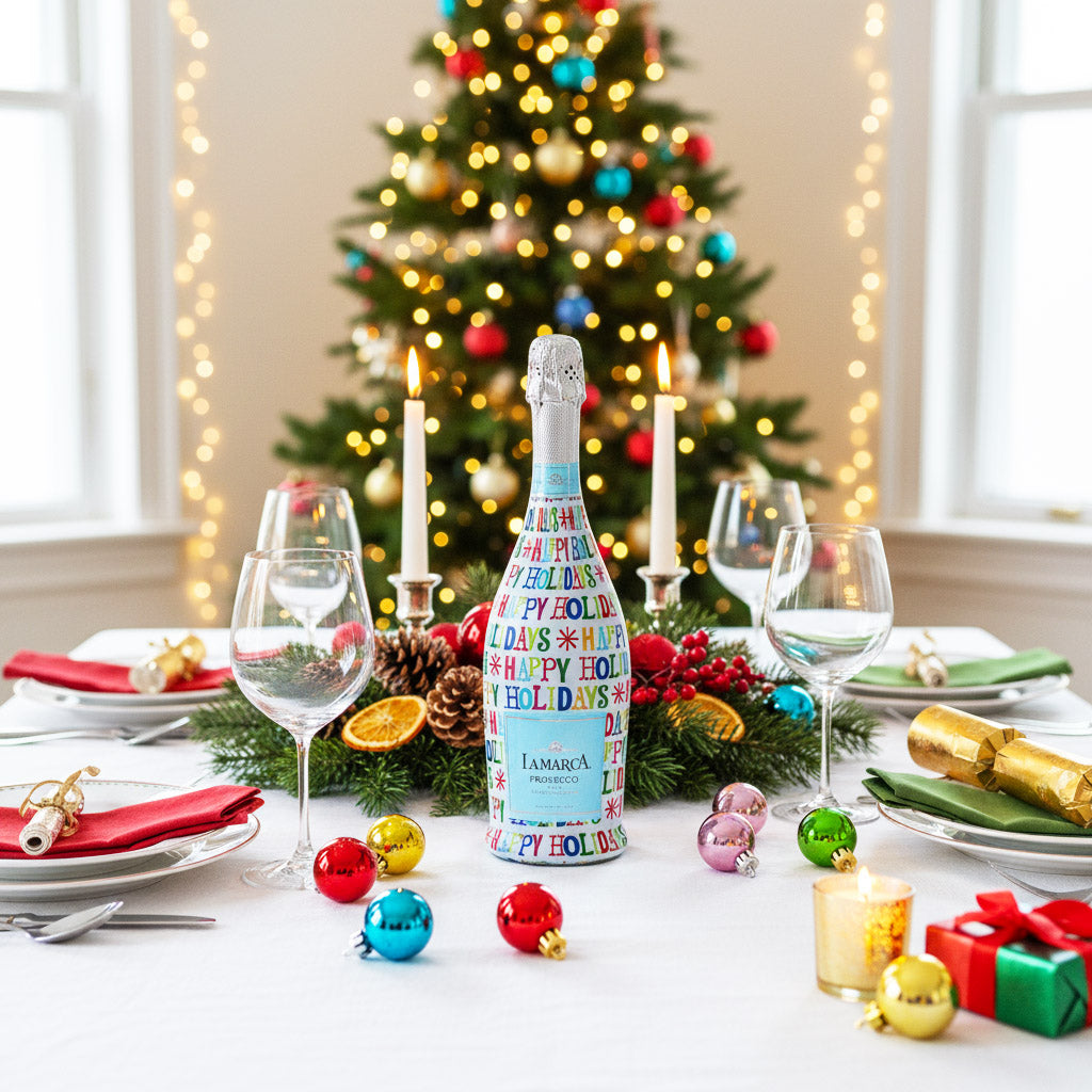 Beau Bottles Happy Holidays - Prosecco Collection