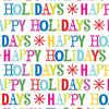 Happy Holidays Bottle Wrap on La Marca Prosecco
