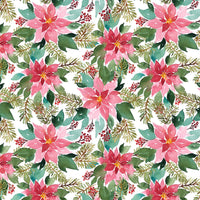 Thumbnail for Holiday Bloom Bottle Wrap on Champagne Bottle