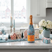 Thumbnail for Home for the Holidays Champagne Bottle Wrap