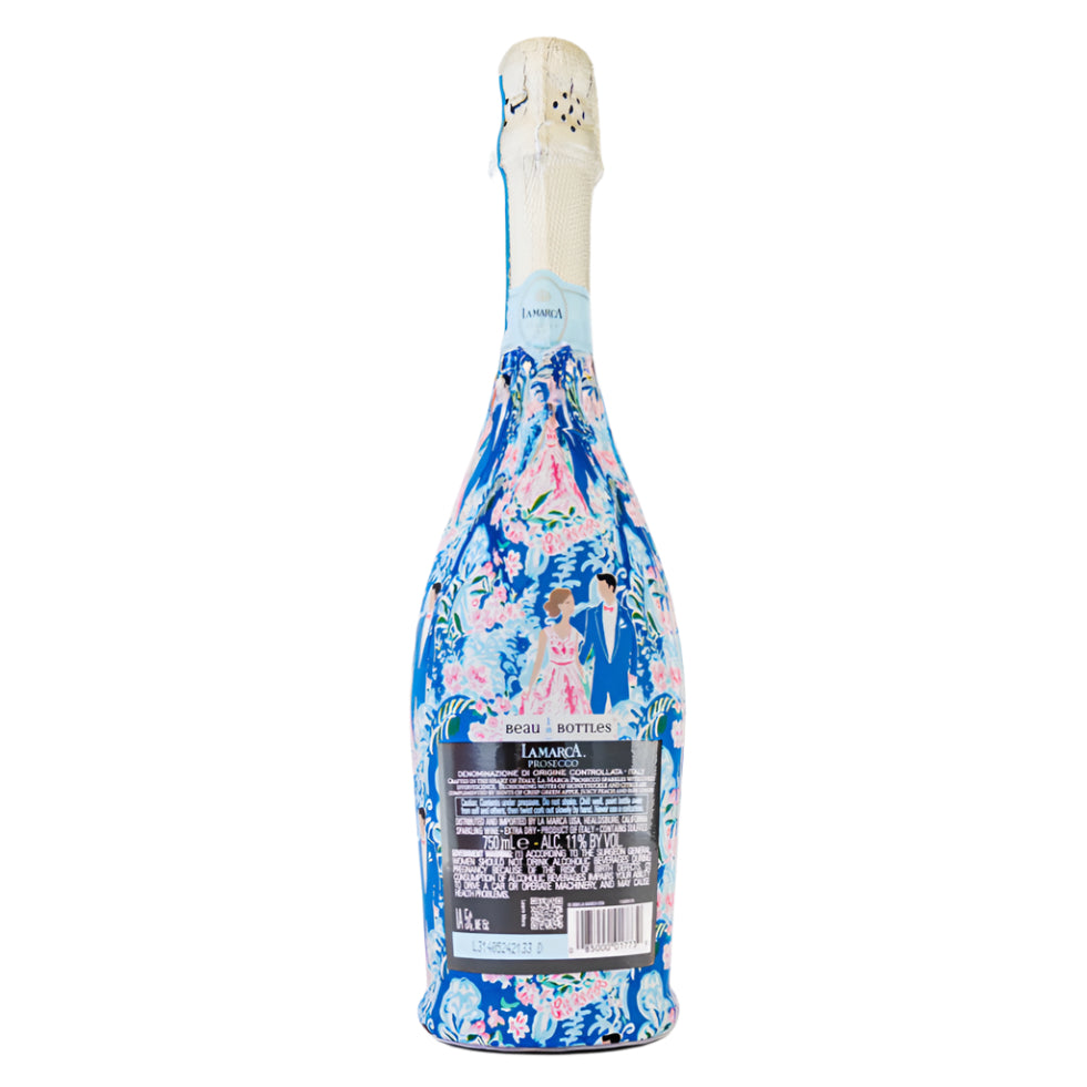 Beau Bottles Preppy Bride and Groom- La Marca Edition - Beau Bottles