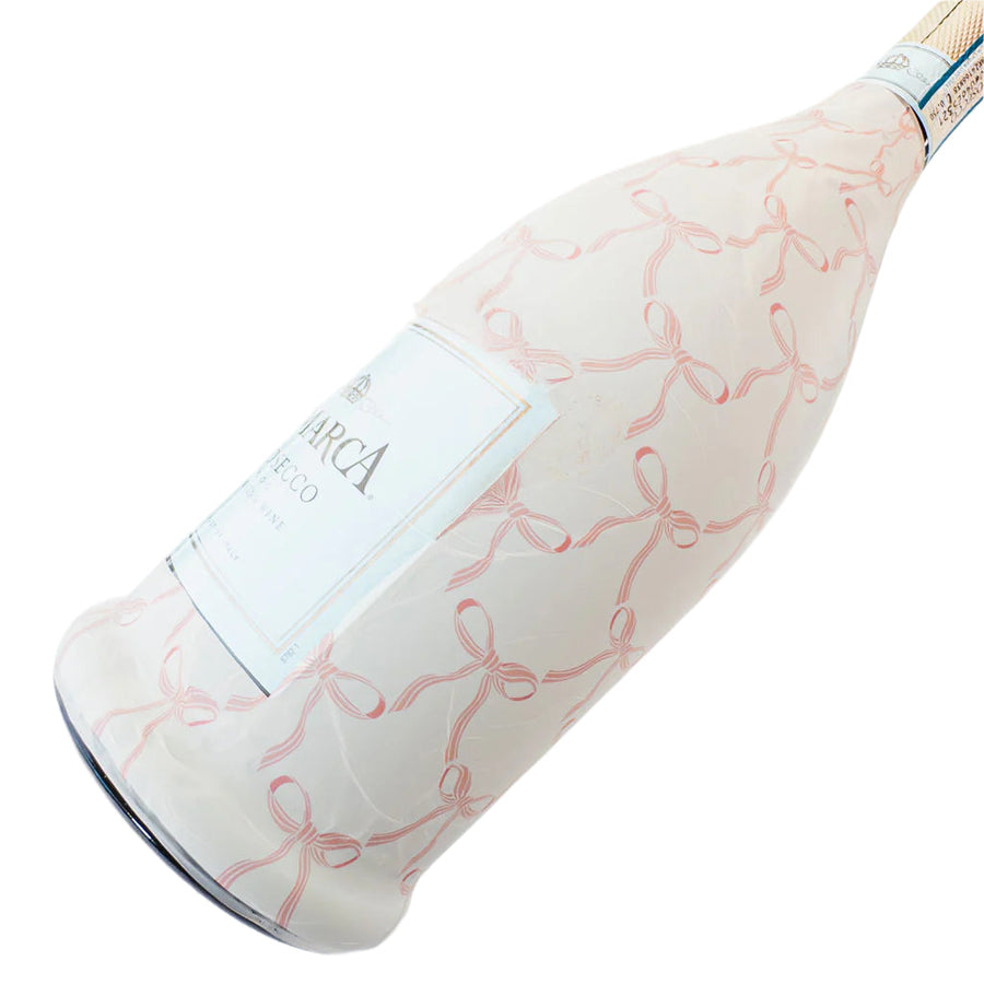 Beau Bottles Grandmillenial Pink Bows- Prosecco Collection