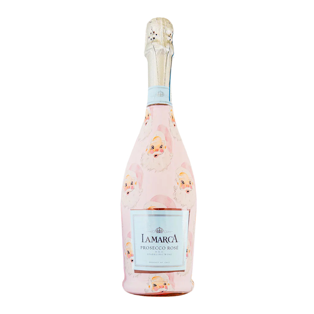 Beau Bottles Christmas Chic Watercolor Pink Santa- La Marca Edition