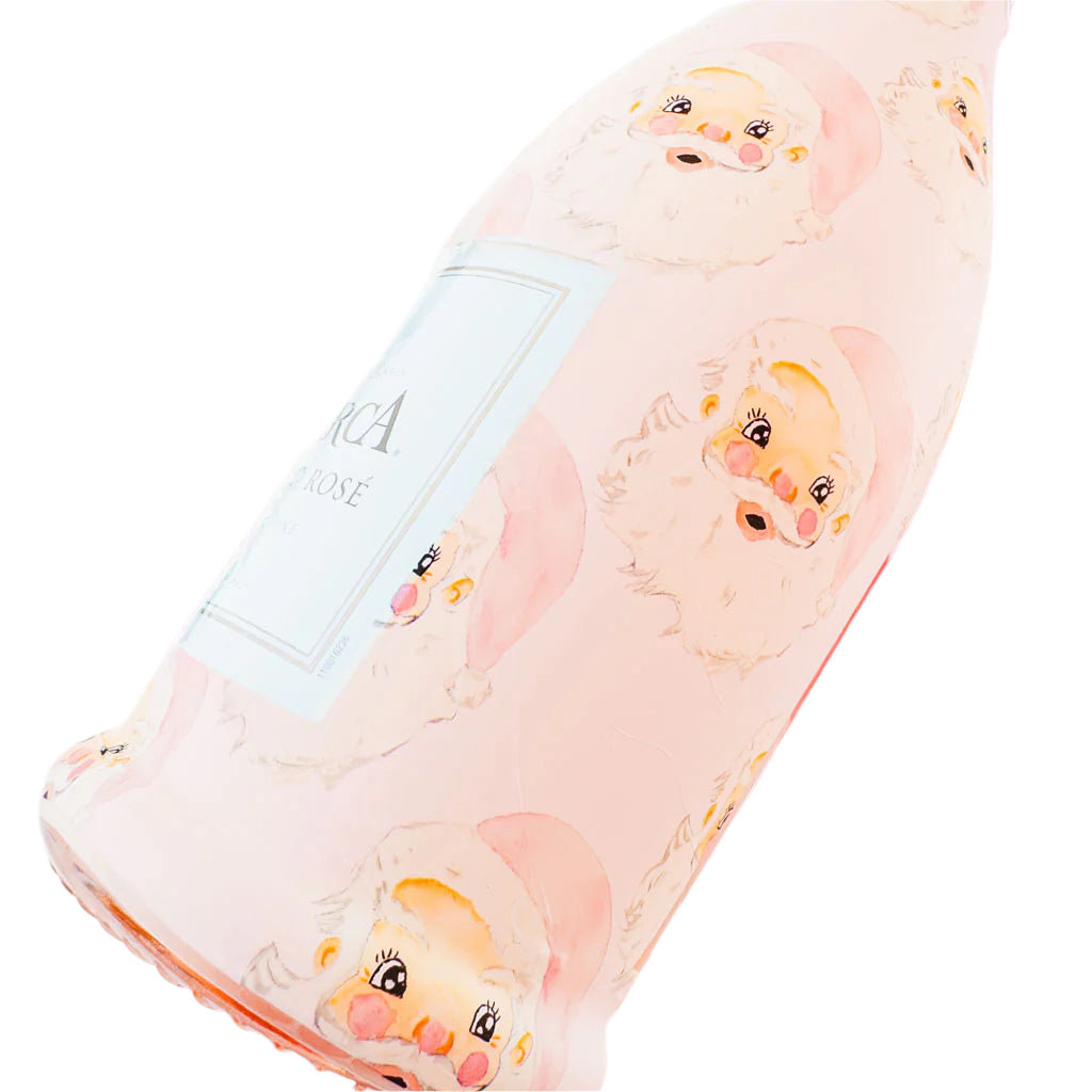 Beau Bottles Christmas Chic Watercolor Pink Santa- La Marca Edition