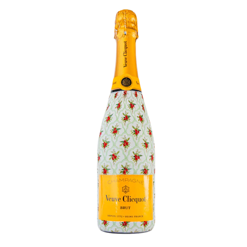 Beau Bottles Limited Edition Scalloped Christmas Berries - Veuve Edition