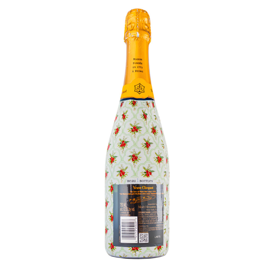 Beau Bottles Limited Edition Scalloped Christmas Berries - Made For Veuve - Beau Bottles