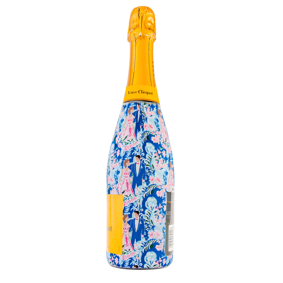 Beau Bottles Preppy Bride and Groom - Veuve Edition