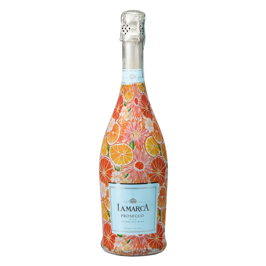 Beau Bottles Preppy Watercolor Oranges- Prosecco Collection