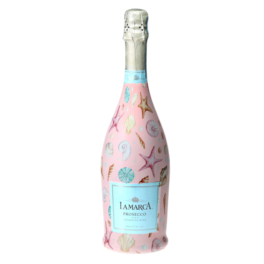 Beau Bottles Pink Seashells - Prosecco Collection