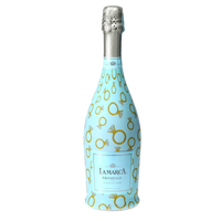 Thumbnail for Blue Engagement Ring Prosecco Bottle Wrap