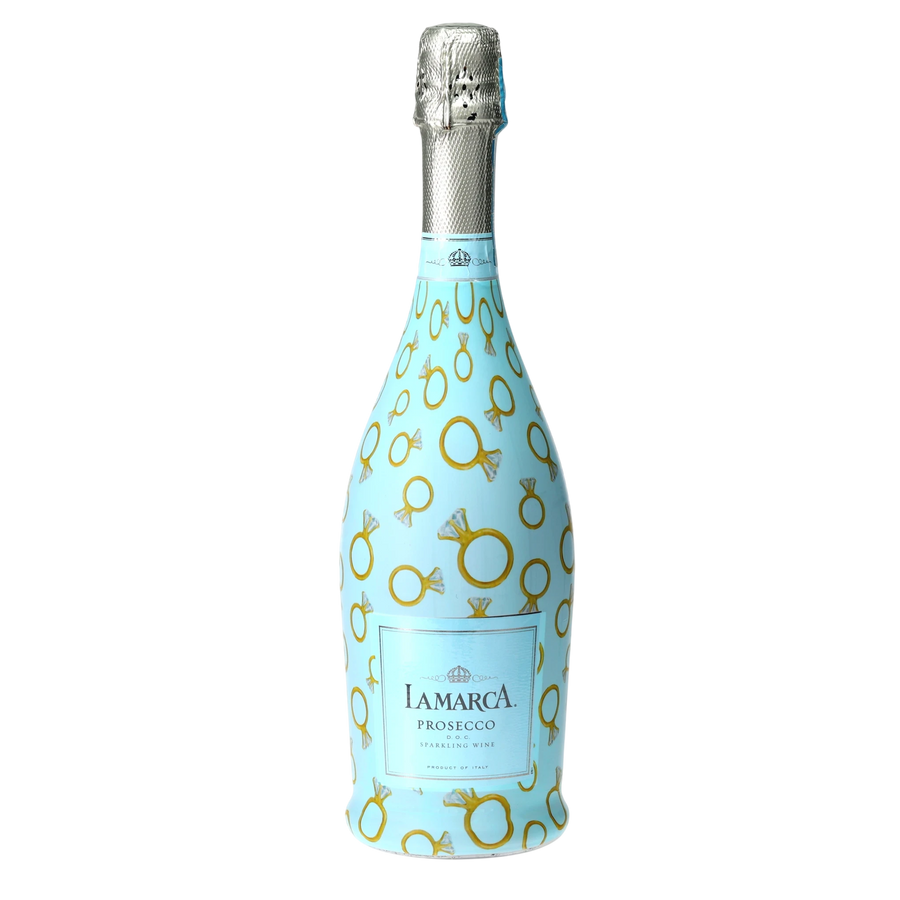 Beau Bottles Blue Engagement Ring - Prosecco Collection