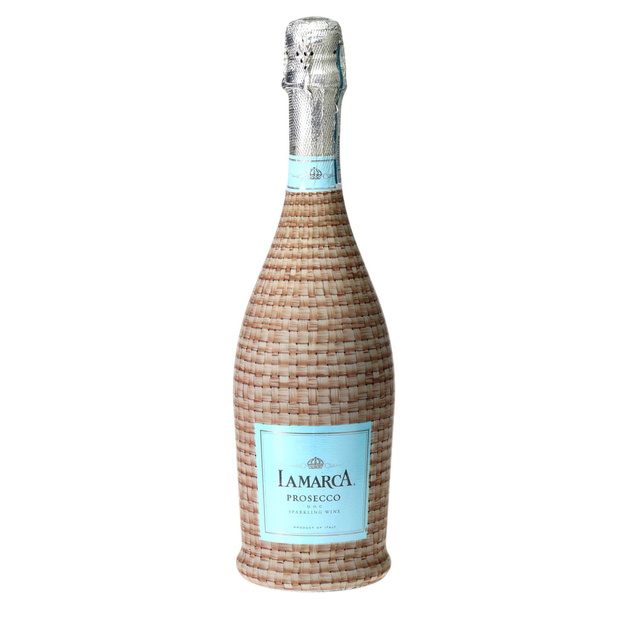 Beau Bottles Honey Rattan Weave- Prosecco Collection