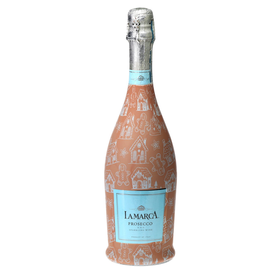 Beau Bottles Gingerbread Village - Prosecco Collection