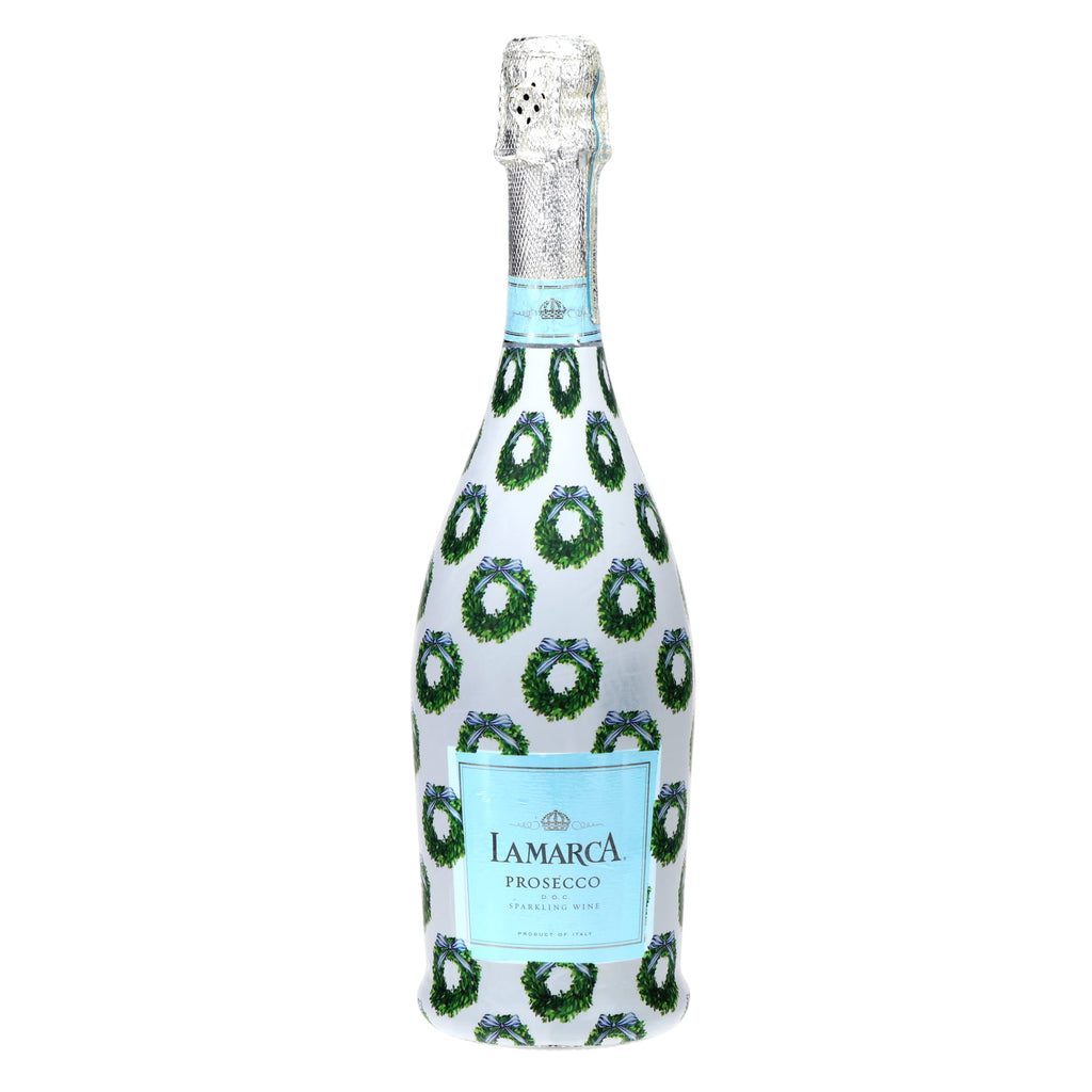 Beau Bottles WH Hostess Boxwood Wreaths - Prosecco Collection