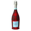 Beau Bottles Red and Green Christmas Tartan - Prosecco Collection