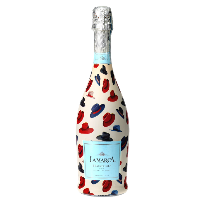 Fedora Prosecco Bottle Wrap — 360 view