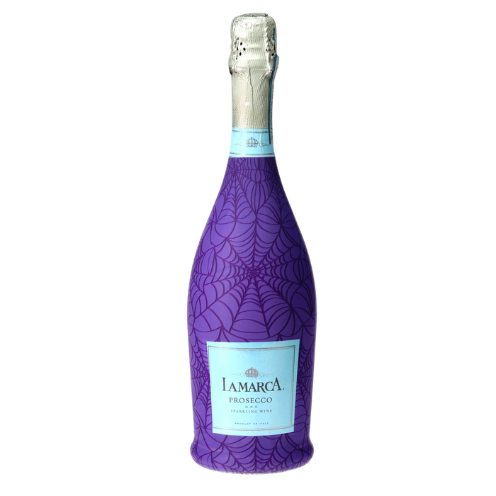 Twilight Web Prosecco Bottle Wrap — 360 view