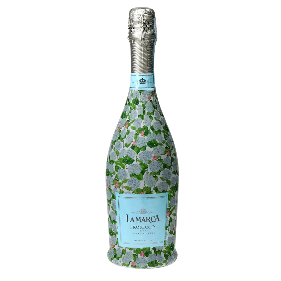 Beau Bottles x Sheridan French Collection - Classic Hydrangea - Prosecco Collection — 360 view