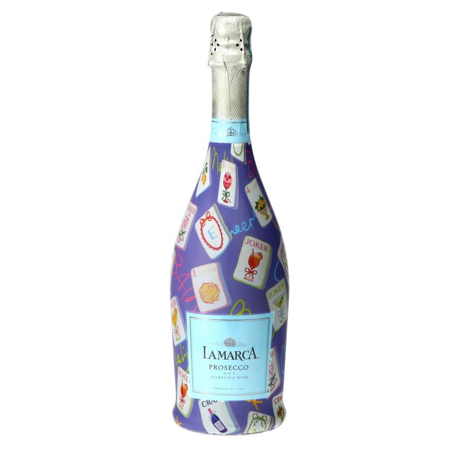 Beau Bottles Purple Mahjong- Prosecco Collection — 360 view