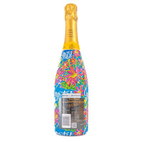 Thumbnail for Preppy Congrats Bottle Wrap on Champagne Bottle