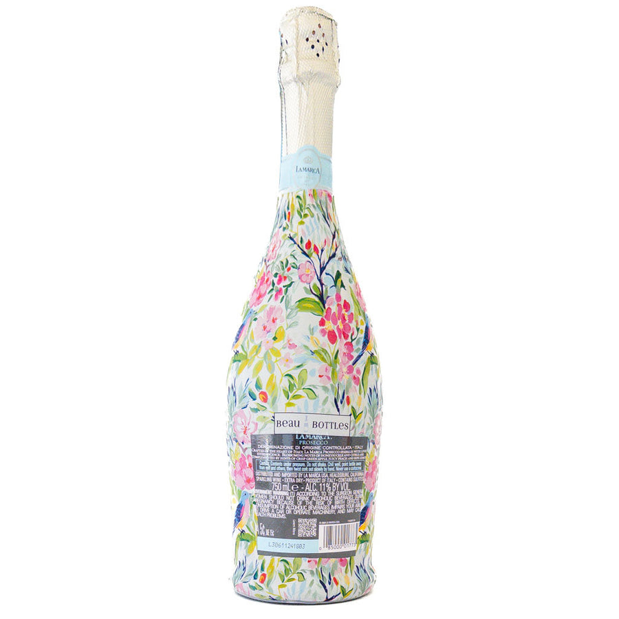 Springtime Serenade Bottle Wrap on La Marca Prosecco