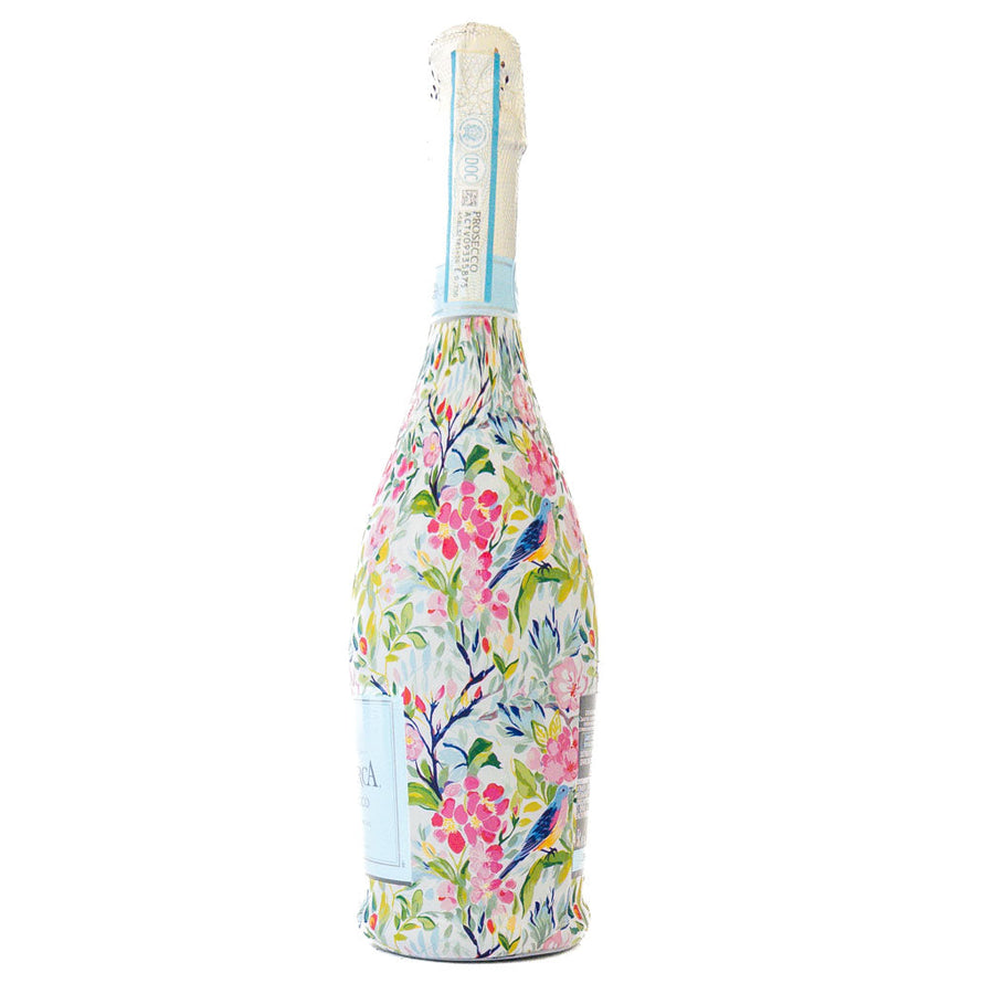 Springtime Serenade Bottle Wrap on La Marca Prosecco