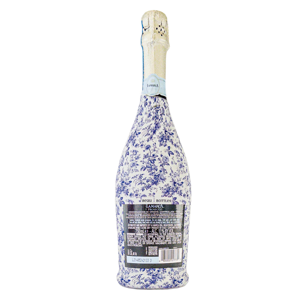 Beau Bottles Grandmillenial Blue Floral - La Marca Edition