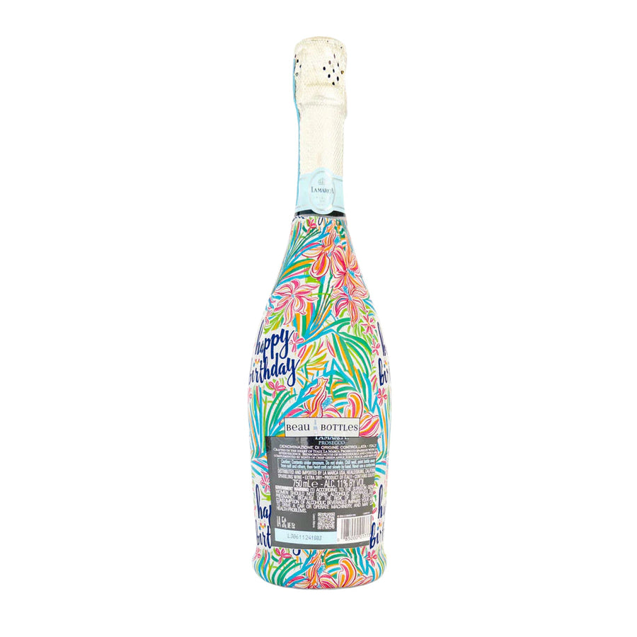 Beau Bottles Happy Birthday Floral - La Marca Edition - Beau Bottles