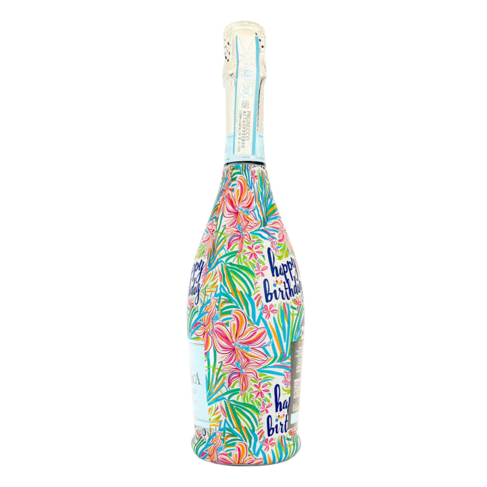 Beau Bottles Happy Birthday Floral - La Marca Edition