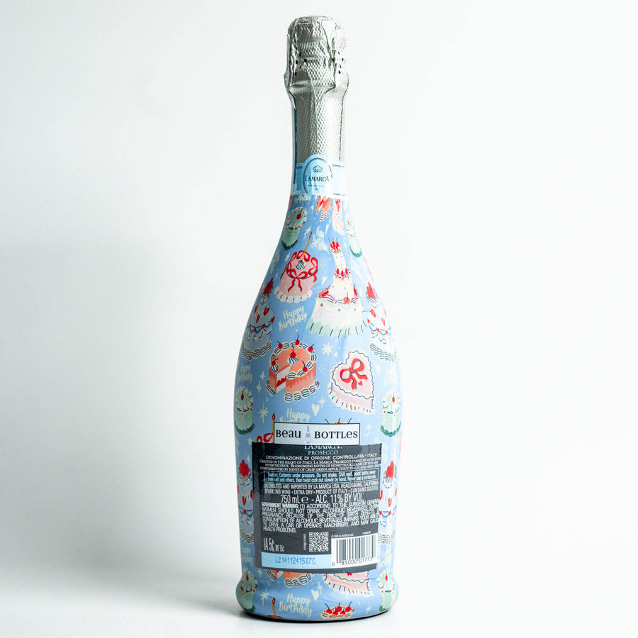 Beau Bottles Birthday Patisserie- Prosecco Collection