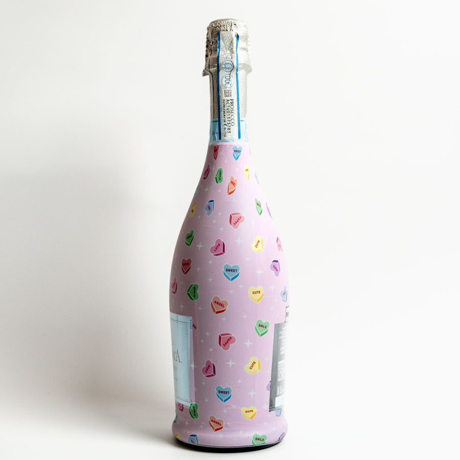 Beau Bottles Limited Edition Conversation Hearts  - Prosecco Collection