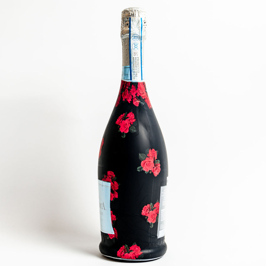 Beau Bottles Crimson Roses - Prosecco Collection