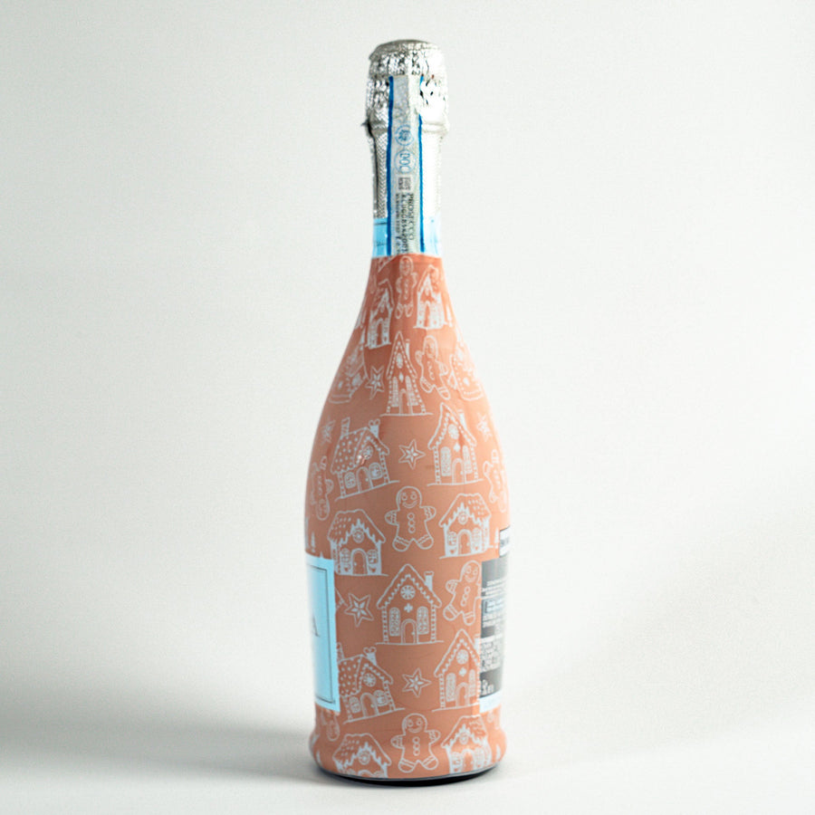 Beau Bottles Gingerbread Village - Prosecco Collection