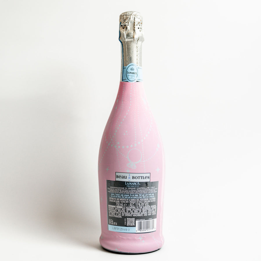 Beau Bottles Pink Pearls and Prosecco  - Prosecco Collection