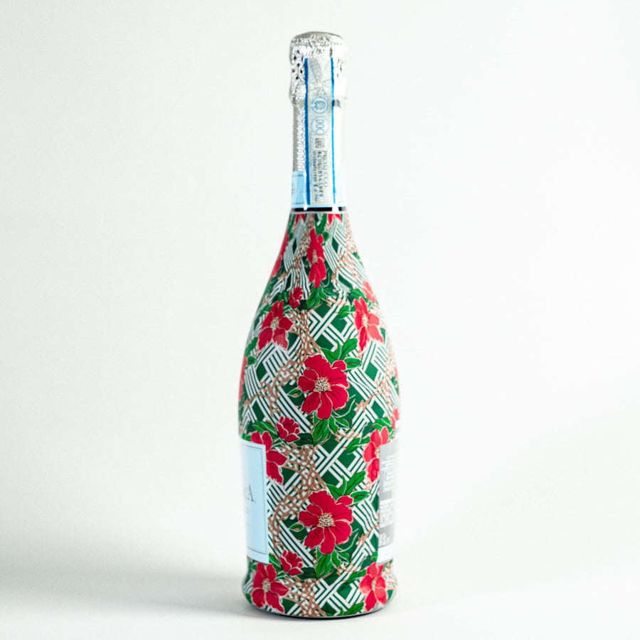 Beau Bottles Poinsettia Trellis - Prosecco Collection