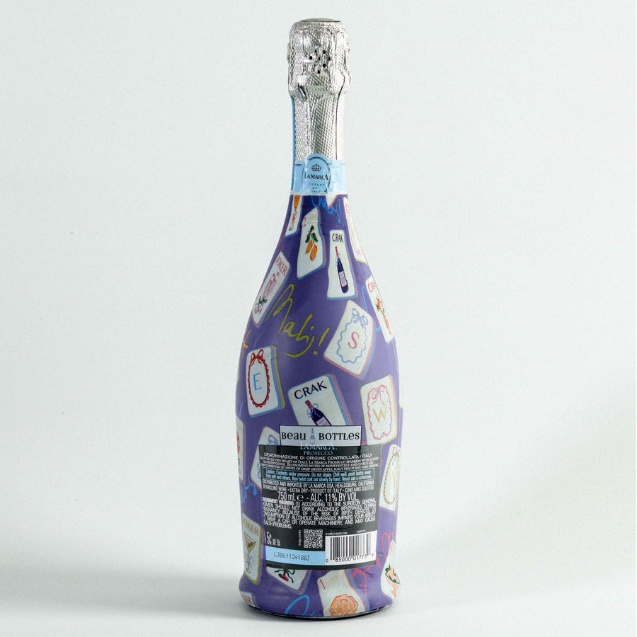 Beau Bottles Purple Mahjong- Prosecco Collection