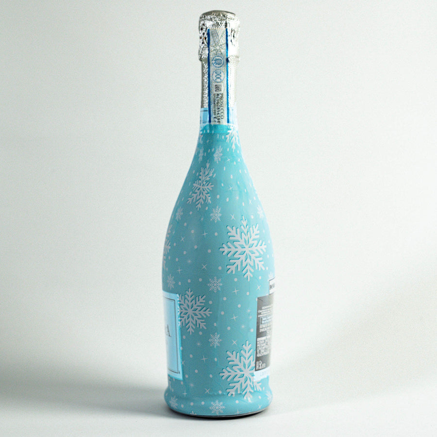 Beau Bottles Snowflakes- Prosecco Collection