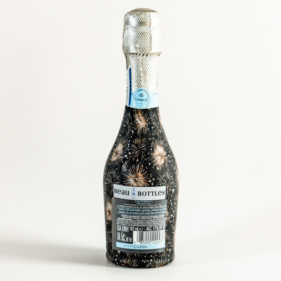 Beau Bottles NYE Fireworks - MINI Prosecco Collection - Six Pack