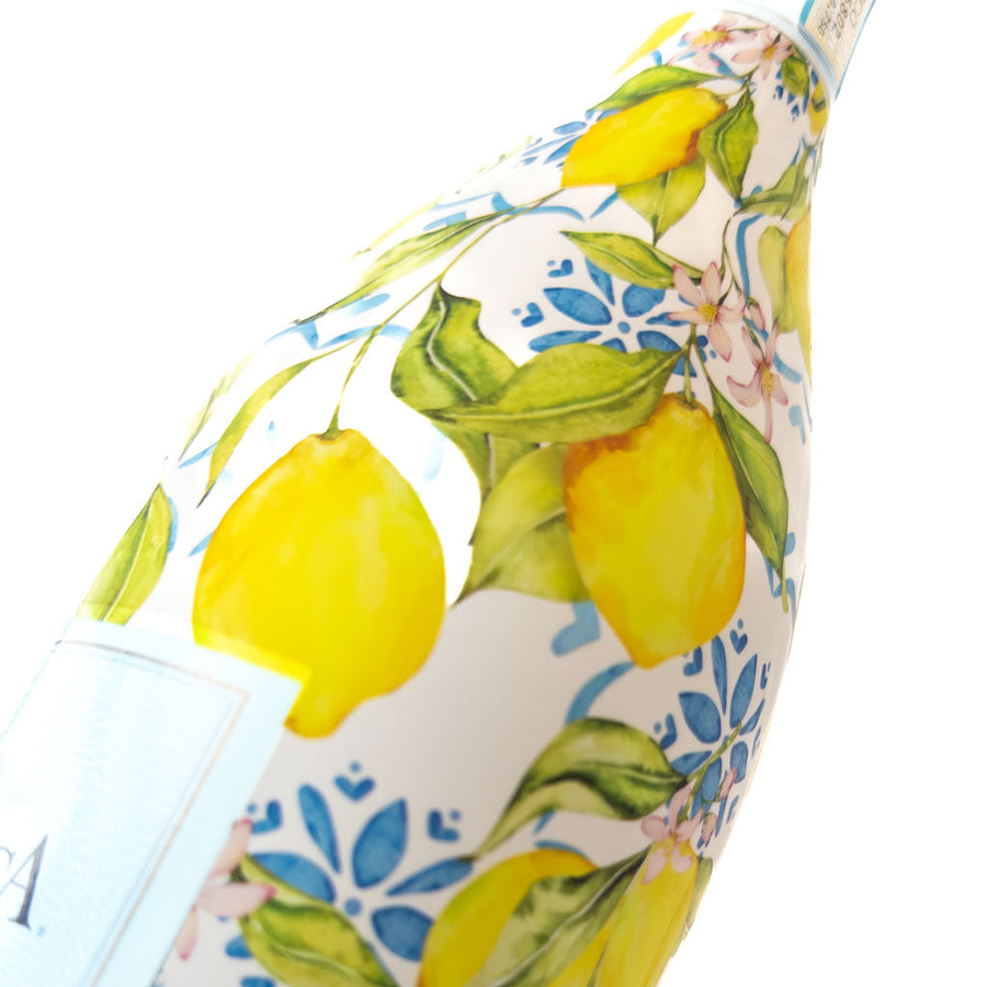 Amalfi Lemon Bottle Wrap on La Marca Prosecco